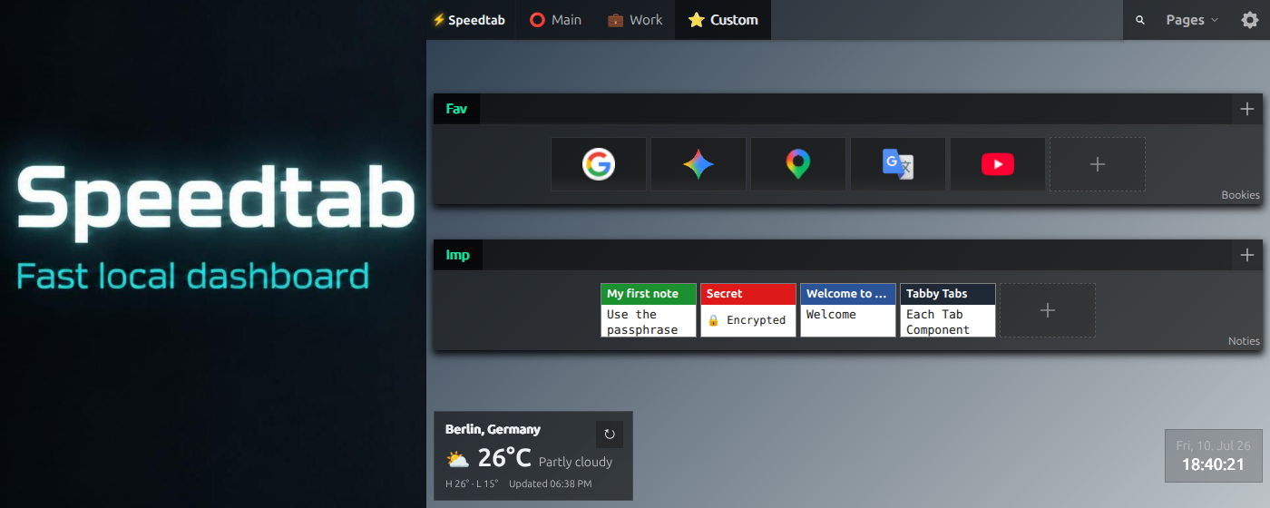 Speedtab Banner